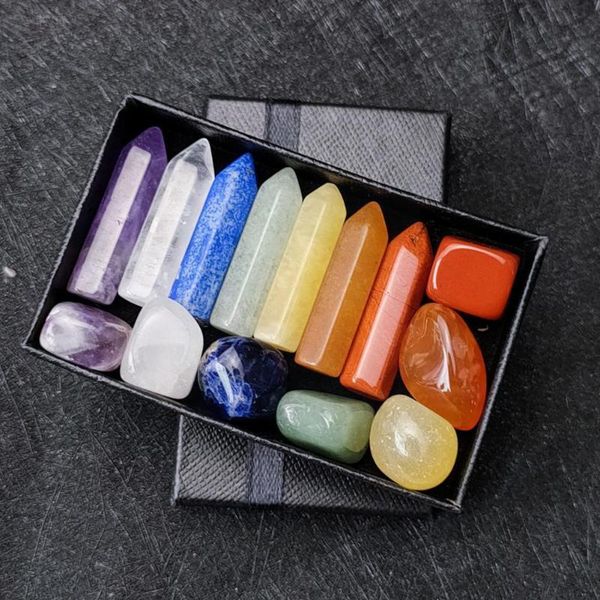decorative objects & figurines 14pcs/set natural stones crystal gemstone chakras healing energy crafts quartz home mineral box decoration or
decorative objects & figurines 14pcs/set natural stones crystal gemstone chakras healing energy crafts quartz home mineral box decoration or