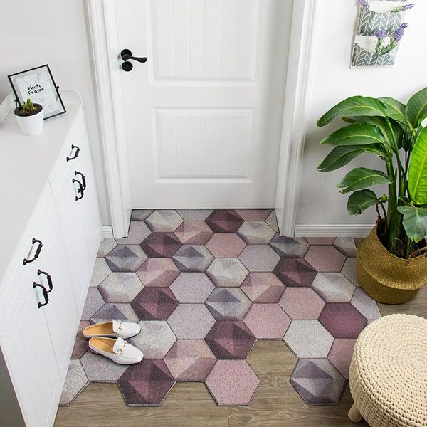 doormat carpet in the hallway cut irregular silk loop doorway floor mat hexagon pattern non-slip waterproof rug carpets
doormat carpet in the hallway cut irregular silk loop doorway floor mat hexagon pattern non-slip waterproof rug carpets