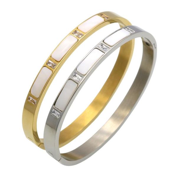 charm bracelets 316l titanium steel natural freshwater for women classic rose gold color bangles men gift of love bc99, Golden;silver
charm bracelets 316l titanium steel natural freshwater for women classic rose gold color bangles men gift of love bc99, Golden;silver