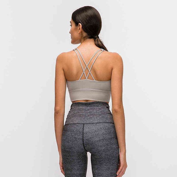 women sports bra lu-79 female hollowout sleevel fitn gym running yoga vest tank crop activewear brassiere, Black;white
women sports bra lu-79 female hollowout sleevel fitn gym running yoga vest tank crop activewear brassiere, Black;white