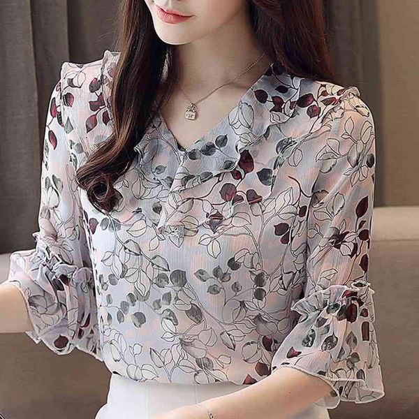 blusas mujer de moda blouse women summer short sleeve blouse shirt ruffles v-neck print chiffon blouse women shirts d157 210426, White
blusas mujer de moda blouse women summer short sleeve blouse shirt ruffles v-neck print chiffon blouse women shirts d157 210426, White