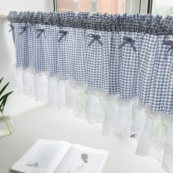 curtain & drapes nordic japanese korean style checkerboard simple kitchen coffee wear pole small fresh lattice lace short half
curtain & drapes nordic japanese korean style checkerboard simple kitchen coffee wear pole small fresh lattice lace short half