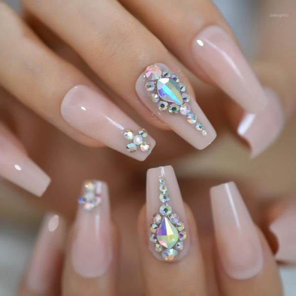 glossy natrual nude press on trapezoid ballet false nails long ab bling gems deco handmade coffin ballerina fingersnails1, Red;gold
glossy natrual nude press on trapezoid ballet false nails long ab bling gems deco handmade coffin ballerina fingersnails1, Red;gold