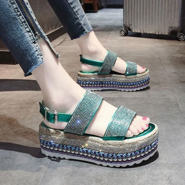 sandals shiny rhinestone women's platform high-heeled 2021 summer style shoes, Black
sandals shiny rhinestone women's platform high-heeled 2021 summer style shoes, Black