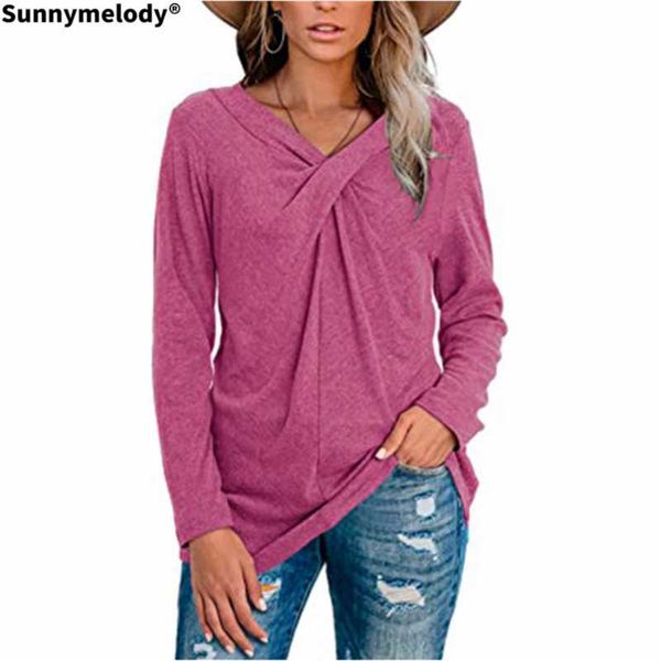 women's t-shirt 2021 t-shirts women vogue vintage long sleeve tshirts cotton v neck friends lady girl funny hipster, White 
women's t-shirt 2021 t-shirts women vogue vintage long sleeve tshirts cotton v neck friends lady girl funny hipster, White