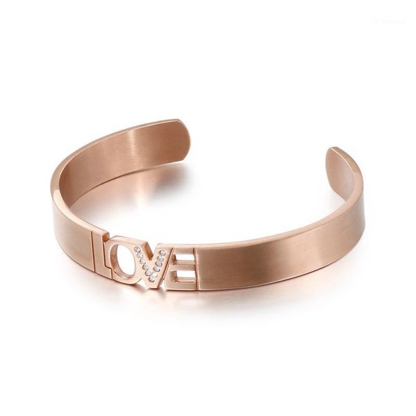 simple fashion stainless steel tricolor hollow sculpture love open bracelet glamour for woman jewelry wholesale1, Black
simple fashion stainless steel tricolor hollow sculpture love open bracelet glamour for woman jewelry wholesale1, Black