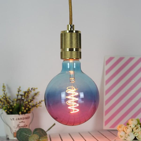 bulbs light bulb colorful gradient purple blue led flexible filament e27 220v 4w dimmable home bedroom lamp eye protection
bulbs light bulb colorful gradient purple blue led flexible filament e27 220v 4w dimmable home bedroom lamp eye protection