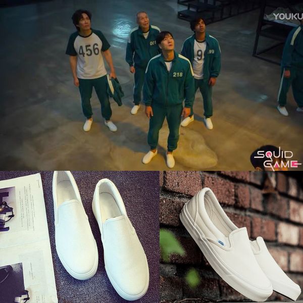 netflixts squid game canvas running shoes sports fashion white black rubber skateboard classic casual men's clipper sneaker womens low-
netflixts squid game canvas running shoes sports fashion white black rubber skateboard classic casual men's clipper sneaker womens low-