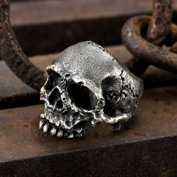 vintage 316l stainless steel ring rugged skull rings men's fashion party punk biker jewelry cluster, Golden;silver
vintage 316l stainless steel ring rugged skull rings men's fashion party punk biker jewelry cluster, Golden;silver