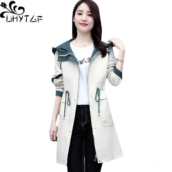 women's trench coats uhytgf spring autumn coat for women fashion hooded casual female outerwear loose wild 3xl plus size windbreaker 1, Tan;black
women's trench coats uhytgf spring autumn coat for women fashion hooded casual female outerwear loose wild 3xl plus size windbreaker 1, Tan;black