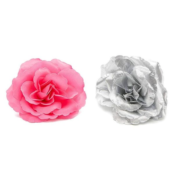 decorative flowers & wreaths 100 pcs artificial silk rose flower heads, for hat clothes decoration, 50pcs dark pink silver
decorative flowers & wreaths 100 pcs artificial silk rose flower heads, for hat clothes decoration, 50pcs dark pink silver