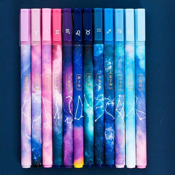 gel pens 12pcs/set starry sky constellation series pen student creative gift school stationery office supplies wholesale
gel pens 12pcs/set starry sky constellation series pen student creative gift school stationery office supplies wholesale