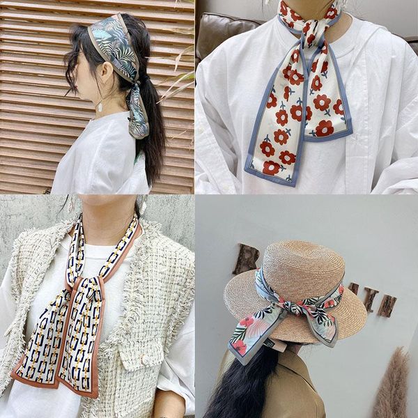 scarves 2021 fashion kerchief small silk neck scarf for women print hijab scarfs female shawls bags lady bandana foulard, Blue;gray
scarves 2021 fashion kerchief small silk neck scarf for women print hijab scarfs female shawls bags lady bandana foulard, Blue;gray
