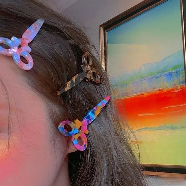 hair clips & barrettes 2021 scissors shape frog clip acetate resin colorful bangs hairpin for women girls accessories style make, Golden;silver
hair clips & barrettes 2021 scissors shape frog clip acetate resin colorful bangs hairpin for women girls accessories style make, Golden;silver