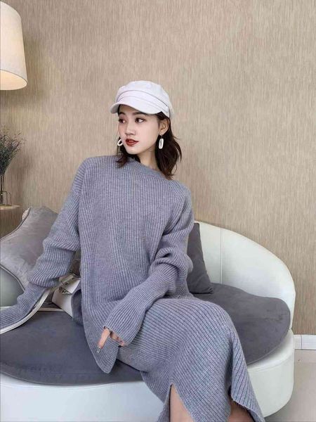 skirts Round goal knitted suit womanly skirt two-piece temperament goddess loose wind ins dress in lazy sweater sui, Black
skirts Round goal knitted suit womanly skirt two-piece temperament goddess loose wind ins dress in lazy sweater sui, Black