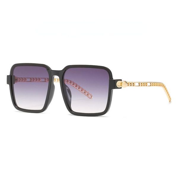 sunglasses fashion square women big frame glasses chain legs sunglass female brand design eyewear gradient shade uv400 sun glass, White;black
sunglasses fashion square women big frame glasses chain legs sunglass female brand design eyewear gradient shade uv400 sun glass, White;black