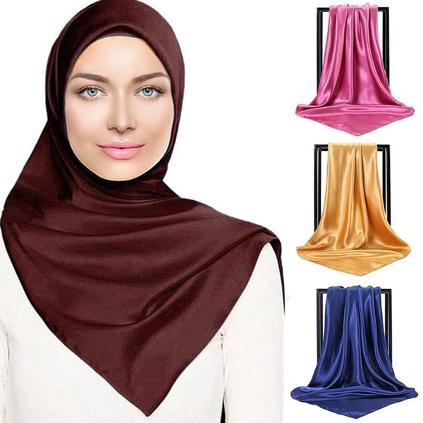 scarves 90cm big square silk for women shawl head covering ladies professional squares design scaves solid colors, Blue;gray
scarves 90cm big square silk for women shawl head covering ladies professional squares design scaves solid colors, Blue;gray