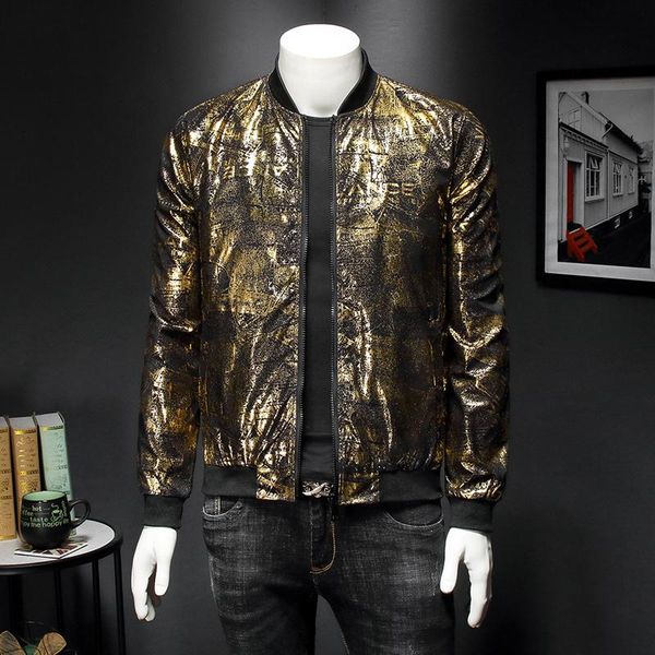men's jackets luxury black gold print party jacket outfit club bar coat men casaca hombre 2021 spring jacquard bomber clothes, Black;brown
men's jackets luxury black gold print party jacket outfit club bar coat men casaca hombre 2021 spring jacquard bomber clothes, Black;brown