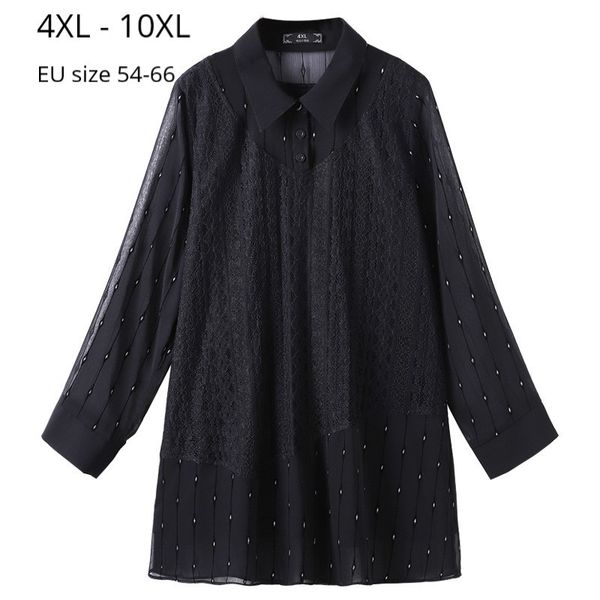 polo plus size 10xl 8xl 6xl 4xl women long sleeve spring autumn shirts femme lace patchwork elegant slim t-shirt for mujer, White
polo plus size 10xl 8xl 6xl 4xl women long sleeve spring autumn shirts femme lace patchwork elegant slim t-shirt for mujer, White