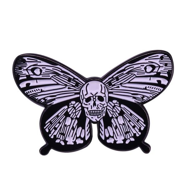 pins, brooches novelty skull moth butterfly dead hippie punk rock enamel brooch pins badge lapel alloy metal fashion jewelry accessories, Gray
pins, brooches novelty skull moth butterfly dead hippie punk rock enamel brooch pins badge lapel alloy metal fashion jewelry accessories, Gray
