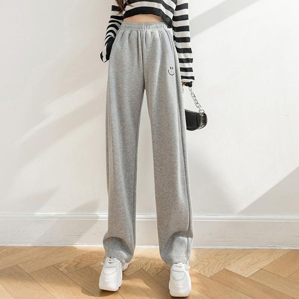 women's pants & capris high waist slim grey legged sweatpants fashion 2021 autumn loose casual harlan, Black;white
women's pants & capris high waist slim grey legged sweatpants fashion 2021 autumn loose casual harlan, Black;white