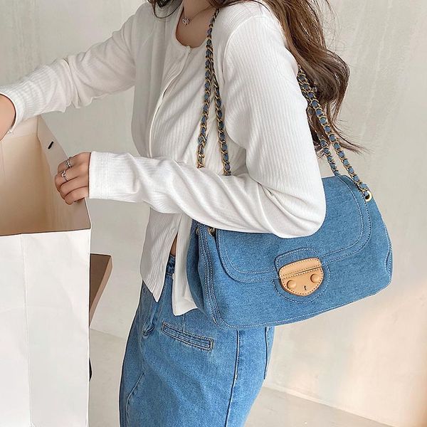 evening bags vintage canvas crossbody for women 2021 classic chain shoulder bag denim handbags luxury designer hand and purse
evening bags vintage canvas crossbody for women 2021 classic chain shoulder bag denim handbags luxury designer hand and purse