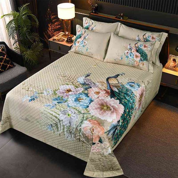 peacock bedspread blossoming floral background egyptian cotton quilted 3 pcs bed coverlet set with 2 pillow shams, size
peacock bedspread blossoming floral background egyptian cotton quilted 3 pcs bed coverlet set with 2 pillow shams, size