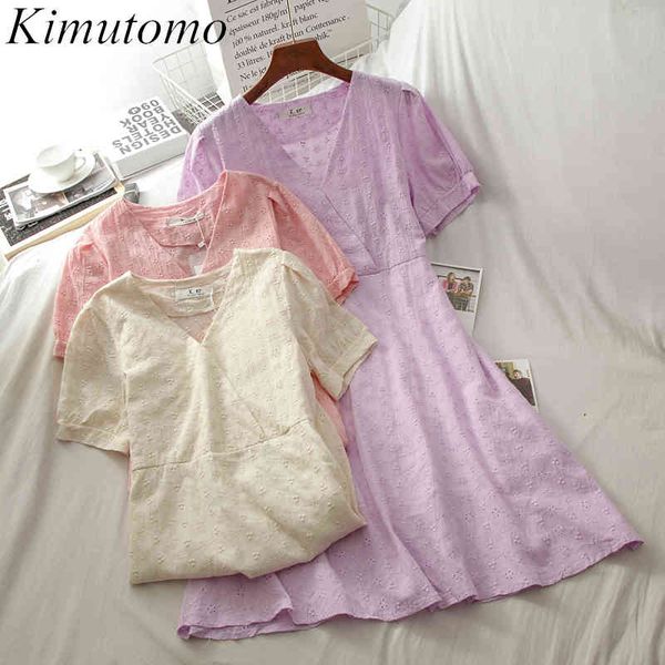 kimutomo elegant solid dresses girls sweet fresh style summer fashion female v-neck short sleeve slim high waist dress 210521, Black;gray
kimutomo elegant solid dresses girls sweet fresh style summer fashion female v-neck short sleeve slim high waist dress 210521, Black;gray