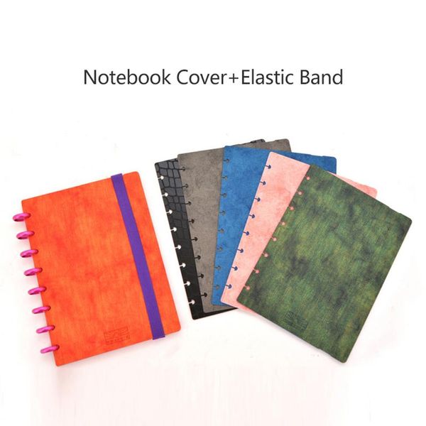 notepads 2 sheets mushroom hole notebook cover a5 loose leaf notepad shell assembly thickened pp pu protective, Purple;pink
notepads 2 sheets mushroom hole notebook cover a5 loose leaf notepad shell assembly thickened pp pu protective, Purple;pink