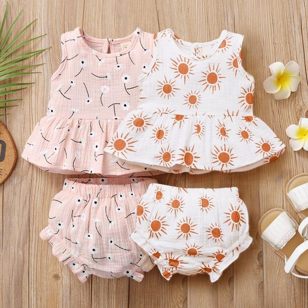 clothing sets fashion summer born baby girls clothes sleeve romper floral printed shorts 2pcs outfits set for 3-18 months infant, White
clothing sets fashion summer born baby girls clothes sleeve romper floral printed shorts 2pcs outfits set for 3-18 months infant, White