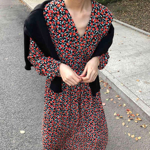 casual dresses dresses elegant v-neck long a-line women floral printed female party dress vintage slim waist chiffon vestidos femme odll, Black;gray
casual dresses dresses elegant v-neck long a-line women floral printed female party dress vintage slim waist chiffon vestidos femme odll, Black;gray
