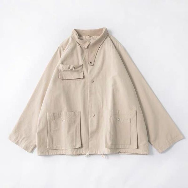 women's jackets autumn workwear loose jacket student bf harajuku style female pocket oversized button winter coat, Black;brown
women's jackets autumn workwear loose jacket student bf harajuku style female pocket oversized button winter coat, Black;brown