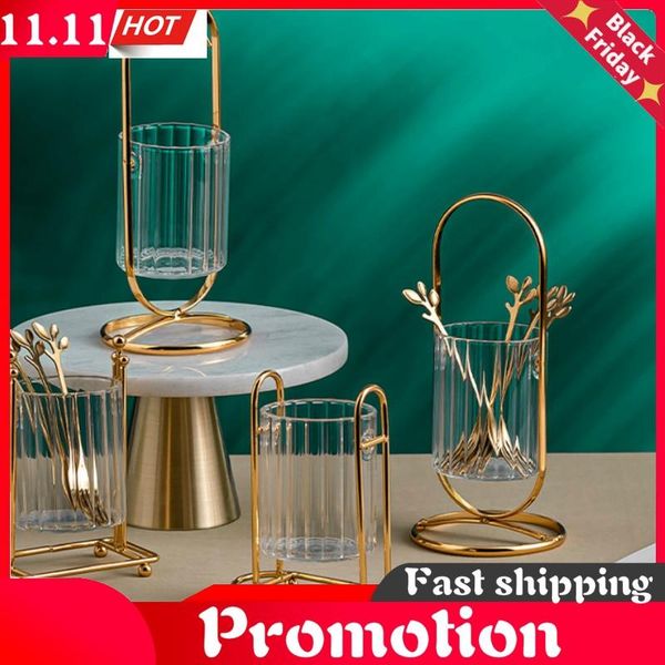 northern europe metallic glass storage tank household fruit fork tools knife, and chopsticks container bottles & jars
northern europe metallic glass storage tank household fruit fork tools knife, and chopsticks container bottles & jars