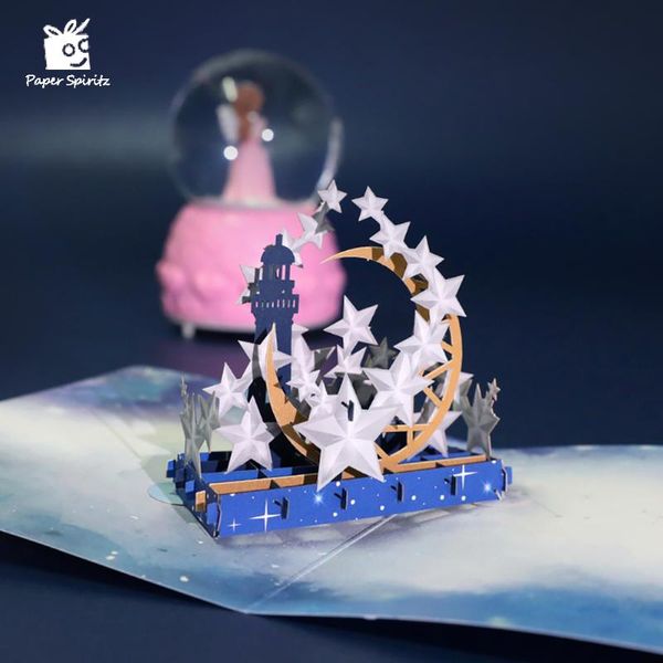 greeting cards 3d up cake ferris pavilion star moon postcards invitations with envelope birthday party festival decoration
greeting cards 3d up cake ferris pavilion star moon postcards invitations with envelope birthday party festival decoration