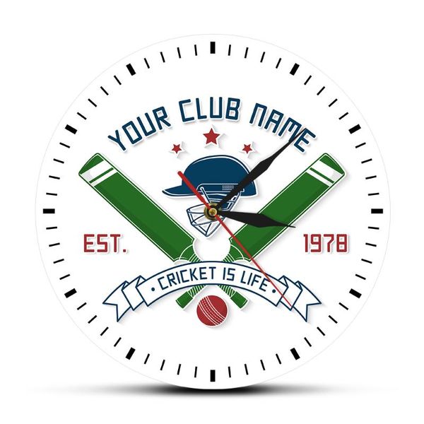cricket is life team logo custom wall clock cricketer home decor silent movement watch personalized gifts clocks
cricket is life team logo custom wall clock cricketer home decor silent movement watch personalized gifts clocks