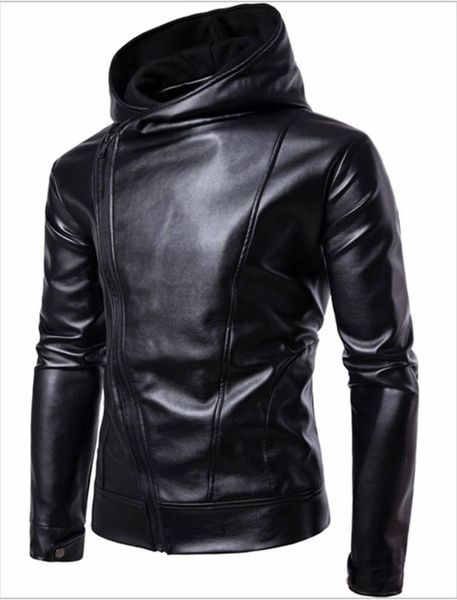 boutique punk men's motorcycle multi zipper leather fashion hooded jacket jackets, Black;brown
boutique punk men's motorcycle multi zipper leather fashion hooded jacket jackets, Black;brown