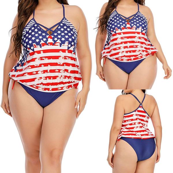 women's swimwear 2021 bikini set fashion lady women split plus size actress strip print cover belly slim, White;black
women's swimwear 2021 bikini set fashion lady women split plus size actress strip print cover belly slim, White;black