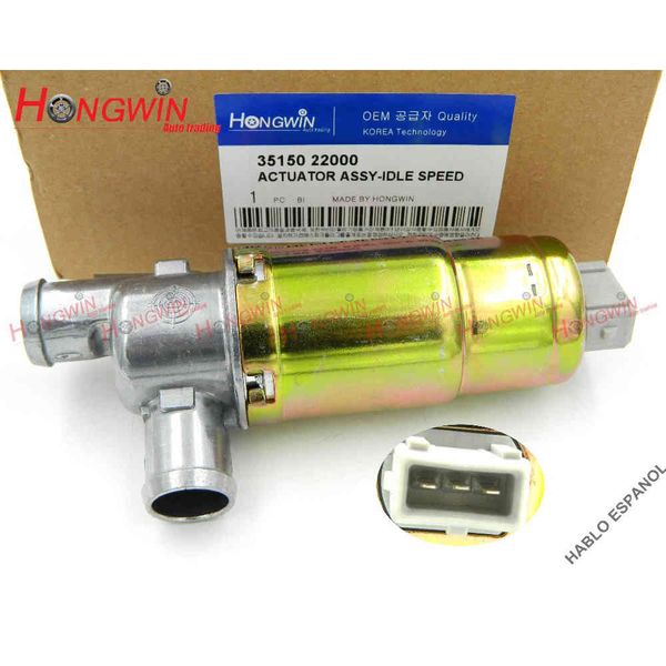 genuine no.35150 22000 idle air control valve fits vvw kia lancia saab passat accent 0280140505
genuine no.35150 22000 idle air control valve fits vvw kia lancia saab passat accent 0280140505