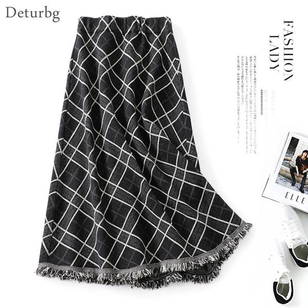 casual dresses women's elegant plaid pattern knitted skirt with tassel waist thick a-line midi skirts saias 2021 spri, Black;gray
casual dresses women's elegant plaid pattern knitted skirt with tassel waist thick a-line midi skirts saias 2021 spri, Black;gray