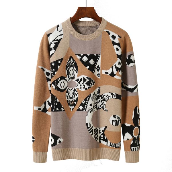 men's sweaters designer retro original four leaf flower autumn winter geometry casual slim fit jumpers fashion business sweater men clo, White;black
men's sweaters designer retro original four leaf flower autumn winter geometry casual slim fit jumpers fashion business sweater men clo, White;black