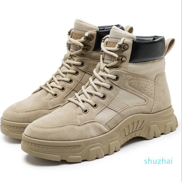 tough guy tooling shoes men's high-men's shoes autumn and winter new martin boots increased casual boots high tube., Black
tough guy tooling shoes men's high-men's shoes autumn and winter new martin boots increased casual boots high tube., Black