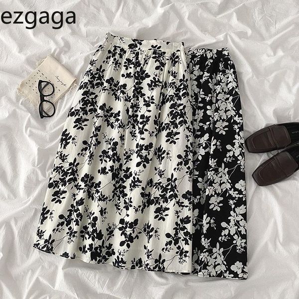 ezgaga women floral skirts autumn korean fashion ins hong kong style female high waist a-line chic midi elegant, Black
ezgaga women floral skirts autumn korean fashion ins hong kong style female high waist a-line chic midi elegant, Black