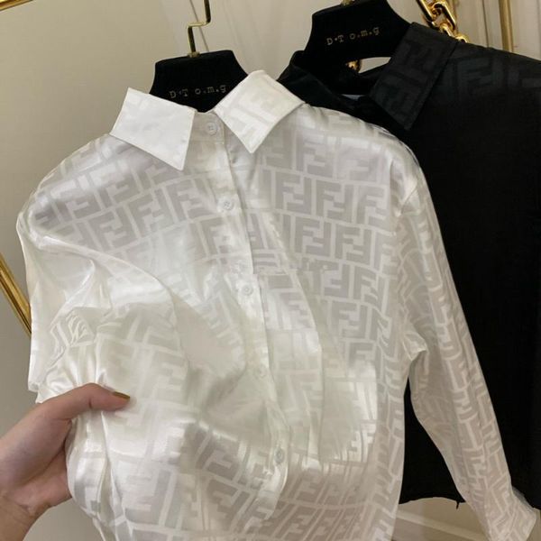 muyin jacquard loose shirt cardigan coat underpainting luxury womens blouses plus size print pattern long-sleeved women's jackets, Black;brown
muyin jacquard loose shirt cardigan coat underpainting luxury womens blouses plus size print pattern long-sleeved women's jackets, Black;brown