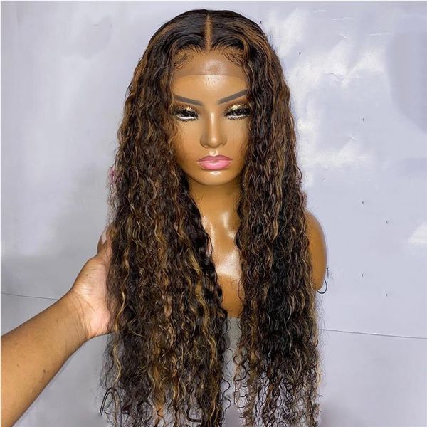 highlight ombre lace front wig 13x4 curly human hair wigs deep wave for women remy 180% brazilian closure, Black;brown
highlight ombre lace front wig 13x4 curly human hair wigs deep wave for women remy 180% brazilian closure, Black;brown