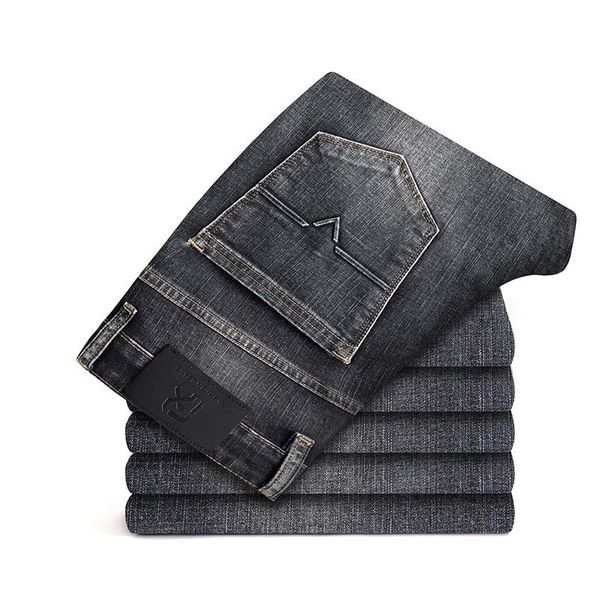 men's jeans autumn and winter retro classic style fashion casual fitted version stretch denim pants male brand trousers, Blue
men's jeans autumn and winter retro classic style fashion casual fitted version stretch denim pants male brand trousers, Blue