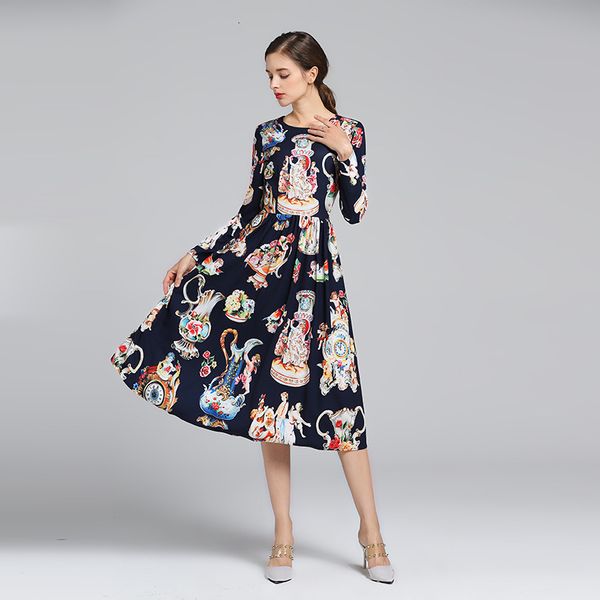 casual dresses 70% silk from women long sleeves ed vintage 2021 spring retro track printed d768, Black;gray
casual dresses 70% silk from women long sleeves ed vintage 2021 spring retro track printed d768, Black;gray