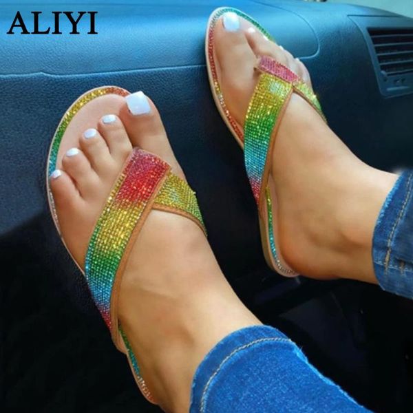 sandals summer comfy slippers women 2021 fashion multi colors ladies glitter rhinestone casual flip flops home dress, Black
sandals summer comfy slippers women 2021 fashion multi colors ladies glitter rhinestone casual flip flops home dress, Black