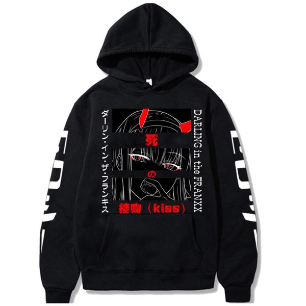 men's hoodies & sweatshirts darling in the franxx cartoon zero two graphic streetwear harajuku male loog sleeve hoodie sweatshirt, Black
men's hoodies & sweatshirts darling in the franxx cartoon zero two graphic streetwear harajuku male loog sleeve hoodie sweatshirt, Black