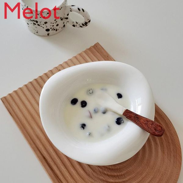 french special-shaped ceramics salad bowl western soup fruit plate curling tableware enamel ice cream bowls
french special-shaped ceramics salad bowl western soup fruit plate curling tableware enamel ice cream bowls