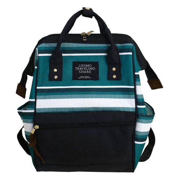 striped style backpack women canvas shoulder bag high capacity teenage girl school bagpack rucksack female mochilas bags
striped style backpack women canvas shoulder bag high capacity teenage girl school bagpack rucksack female mochilas bags
